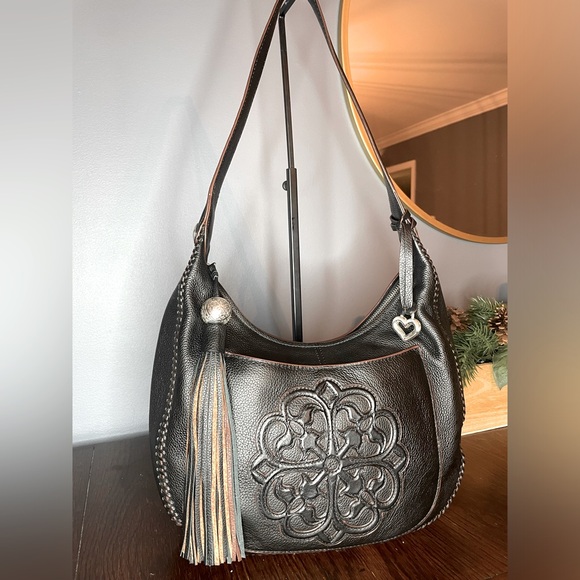Brighton Ferrara Collection Silvana Leather Hobo - Picture 2 of 11